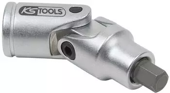 KS Tools 3/8" Bit-Stecknuss mit Gelenk f&uuml;r Innensechskant-Schrauben am Bremssattel, 7mm (911.3904)