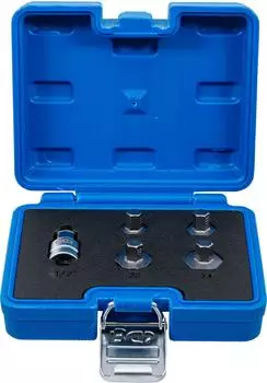 BGS Bit-Satz f&uuml;r Motorr&auml;der Innensechskant 10mm (3/8") 17-24mm (5060)
