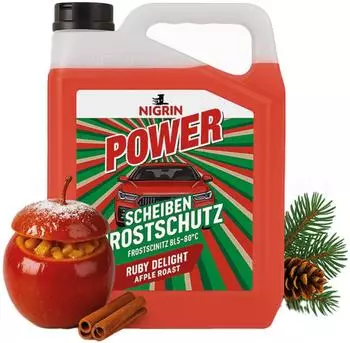 Nigrin POWER Scheiben-Frostschutz Ruby Delight 5 Liter