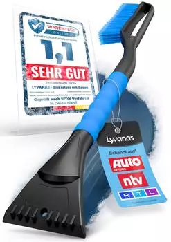 Lyvanas Eiskratzer Auto + Besen
