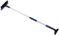 IWH 886503, IWH Aluminium Eiskratzer / Schneebesen ausziehbar, Softgriff (L x B...