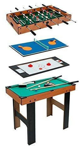COLORBABY 4-in-1 Multi-Games Table (85328)