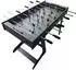 Relaxdays Kickertisch, klappbar, 78x122x61cm, dunkelbraun (10052275_746)