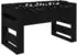 vidaXL Tischfußballtisch schwarze Eiche 146,5x74x85cm (3378200)