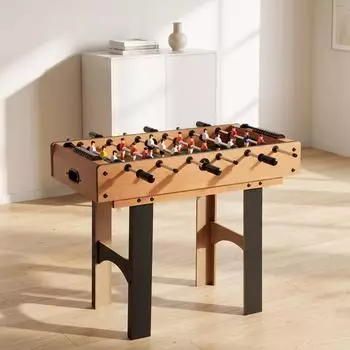 HomCom 4-in-1 Multispieltisch Tischfußball, Tischhockey, Tischtennis, Billard (A70-019V01MX)