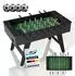 Juskys ProKick Kickertisch MDF, 11-gegen-11, schwarz
