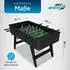Juskys ProKick Kickertisch MDF, 11-gegen-11, schwarz