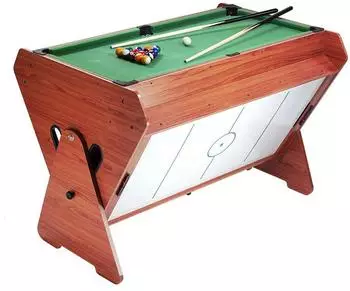 NILS Extreme SDG Set 3-in-1 Spieltisch Billard, Tischfußball, Air-Hockey (19-0-050)