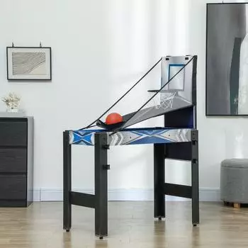 Sport Now Multigame Spieltisch 5-in-1 Tischtennis, Billard, Hockey, Basketball, Bogenschießen