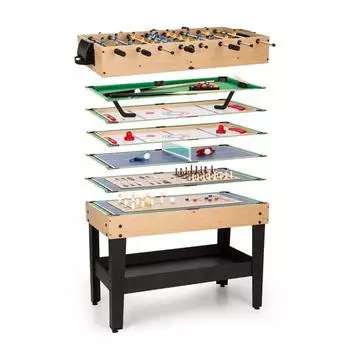 OneConcept Game-Star Multifunktions-Spieletisch, 15 Spiele (10031862)