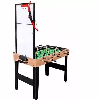 Relaxdays Spieltisch 10-in-1 Tischkicker, Air Hockey, Tischtennis (10054121_695)