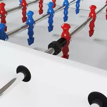 vidaXL Tischfußball-Spielerfiguren aus Kunststoff, 22-tlg., blau und rot (858894)