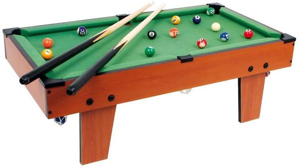 Small Foot by Legler small foot 6706 Tischbillard Maxi aus Holz, ideal zum Mitnehmen, schult spielerisch die Hand-Augen-Koordination