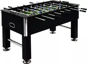 vidaXL Football Table Steel 60 kg black (91438)