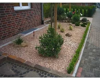 Weco Naturstein Gartensplitt terra 8-16 mm 500 kg