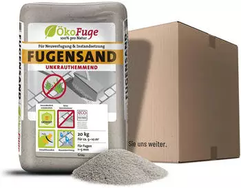 ÖkoFuge Fugensand grau 20 kg (FSG20K1)