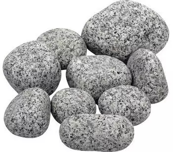 Weco Naturstein Granitkies grau 40-100 mm 500 kg
