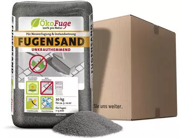 ÖkoFuge Fugensand anthrazit 20 kg (FSA20K1)