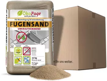 ÖkoFuge Fugensand natur 20 kg (FSN20K1)
