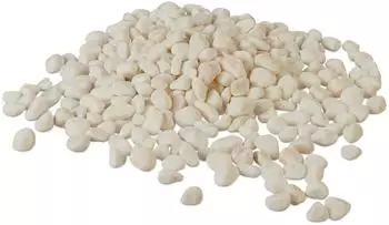 Relaxdays Marmorkies Kieselsteine Pflanzenkies 10kg Pflanzensteine Zierkies Beetsteine (10050016)
