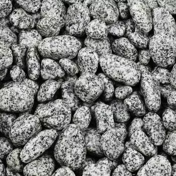 Garpet Zierkies Gletscherkies Granit Grau Aquarium Garten Kies Kieselstein Deko 25 Kg 25-40 mm (2469-1)