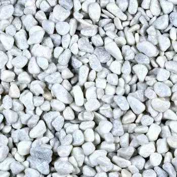 Garpet Zierkies 25 kg 7-15 mm Aquarium Carrara Weiß Garten Kies Marmor Gabion Steinteppich (2199-5)