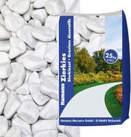 Hamann Marmorkies Carrara 25-40 mm 25 kg Dekorative Gartengestaltung, Wege,