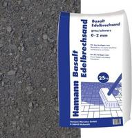 Hamann Mercatus GmbH Basalt Edelbrechsand Anthrazit 25 kg Sack - Zur dekorativen