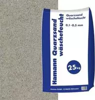 Hamann Mercatus GmbH Quarzsand w&auml;schefeucht 25 kg Sack