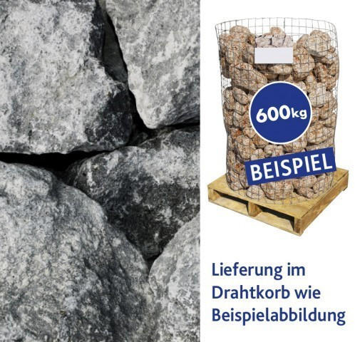 Hamann Basaltbrocken Eifel schwarz 100-300 mm 600 kg