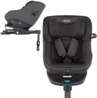 GRACO 0126.00.000960, Graco Reboarder-Kindersitz Turn2Me i-Size ab Geburt Grau Kinder