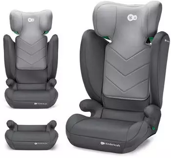 Kinderkraft Car Seat 2in1 I-SPARK i-Size grey