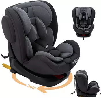 FableKids Autokindersitz Noble grau
