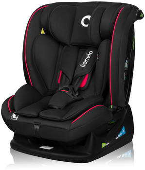 Lionelo Aart i-Size black carbon red