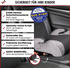 Walser Sitzerhöhung Raffi mit Isofix grau/schwarz