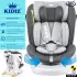 Kidiz Kinderautositz mit Isofix/i-Size 0-36kg anthrazit