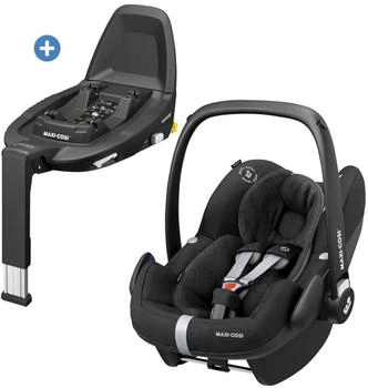 Maxi-Cosi Pebble Pro i-Size inkl. FamilyFix 3 i-Size Base essential black Maxi-Cosi Pebble Pro i-Size inkl. FamilyFix 3 i-Size Base essential black