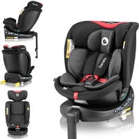 Lionelo KINDERAUTOSITZ Schwarz, Rot 44 cm