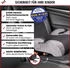 Walser Sitzerhöhung Raffi mit Isofix schwarz/grau