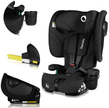 Lionelo Nelly I-Size black carbon