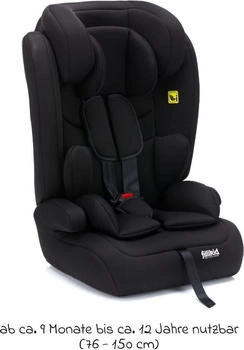 Fillikid Oli i-Size schwarz – Fillikid Oli i-Size schwarz - Sicherer Begleiter für kleine Abenteurer