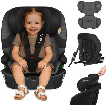 Lionelo Autokindersitz Billy i-Size black grey