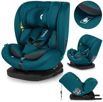 Lionelo Kindersitz mit drehbarer Basis BASTIAAN i-Size 40-150 cm Indigoblau