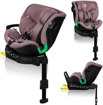 Lionelo HARMONY i-Size 40-150 cm drehbare Autokindersitz mit Basis rosa