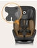 Lionelo Autokindersitz HARPER i-Size mit drehbarer Basis 76-150 cm Black Carbon