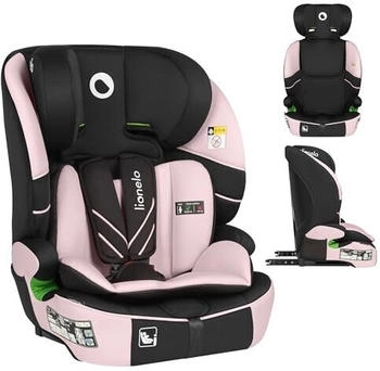 Lionelo Levi Fix i-Size pink baby