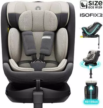Daliya BRAVO 360&deg; i-Size Auto-Kindersitz dunkelgrau