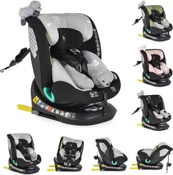 Moni Serengeti i-Size Autositz Light Grey