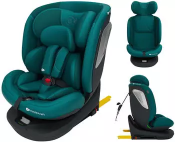 Kinderkraft Autokindersitz I-Grow 2 Plus dunkelgr&uuml;n