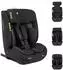 KIKKABOO i-Flit i-Size Kindersitz 9-36kg, 76-150cm, ISOFIX, schwarz